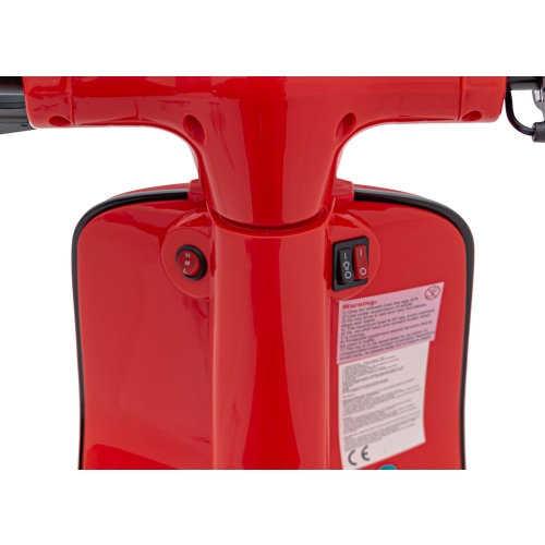 Pojazd Skuter dla dzieci na akumulator Retro 23 Czerwony SX2438.CR